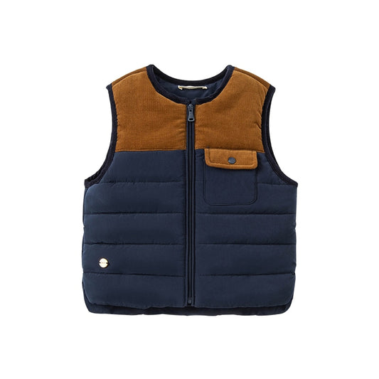 dave bella winter baby boys casual patchwork pockets padded coat