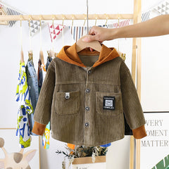 Fashion Baby Boys Jacket Spring Autumn Baseball Jacket Kids Bright