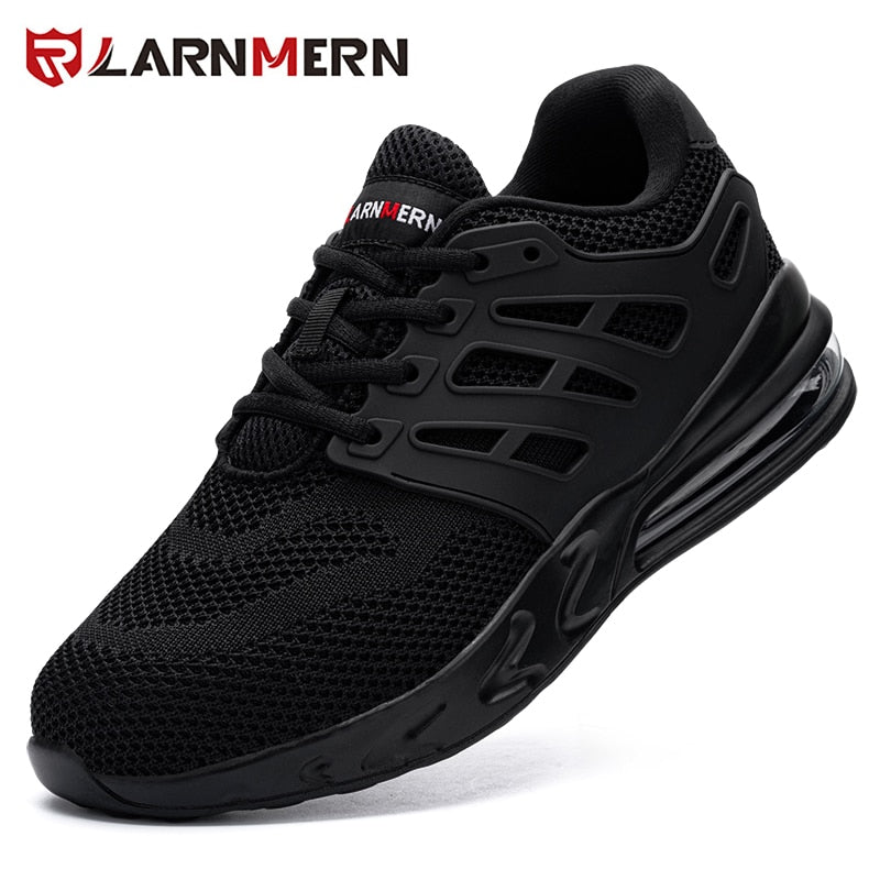 Men's Steel Toe Work Safety Shoes Anti-smashing Water-proof