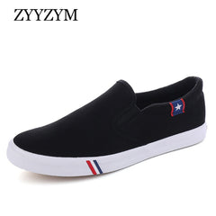 Mens Shoes Casual Canvas Spring Summer Slip-on Unisex Man Fashion Sneakers