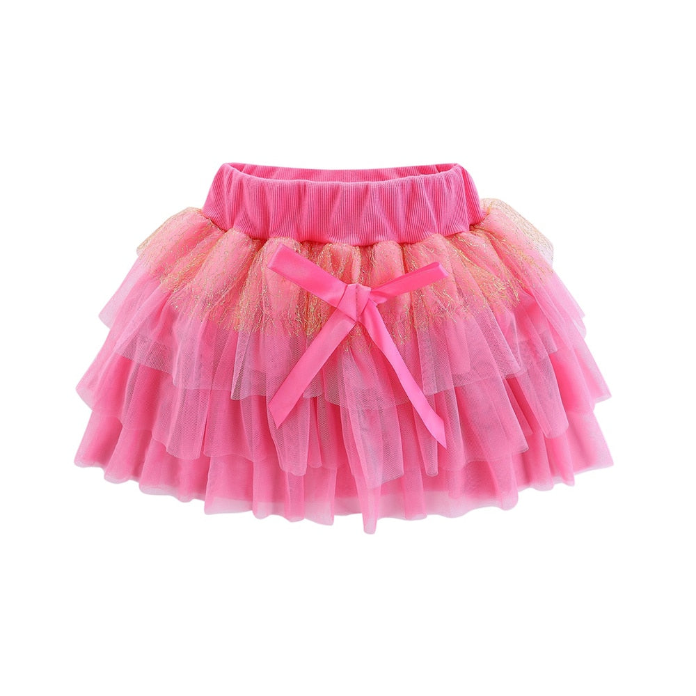 Mudkingdom Cute Girls Outfits Boutique 3D Flower Lace Bow Tulle