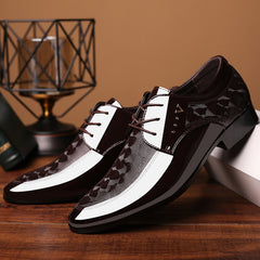 Office Men Dress Shoes Men Formal Shoes Leather Luxury Fashion