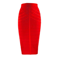 Woman Skirts Bandage Women Midi Skirt Vintage Summer