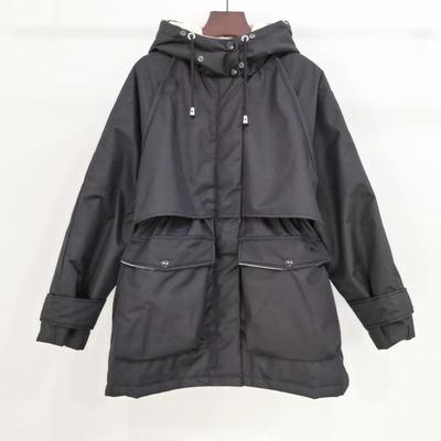 Winter Jacket Women Large Natural Fur White Down Coat