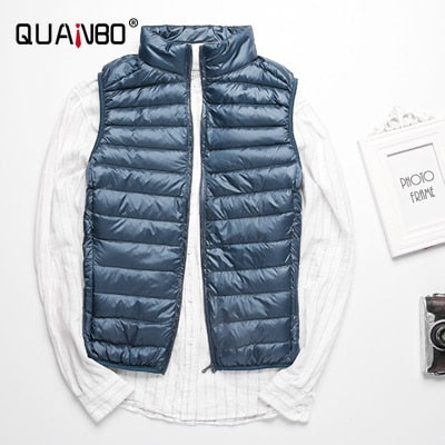 Men's Lightweight Water-Resistant Packable Puffer Vest