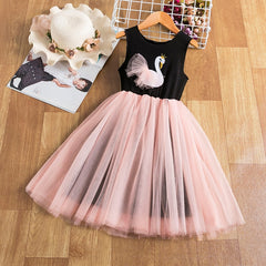 Little Girls Dress For Party Wedding Summer Baby Kids Dresses