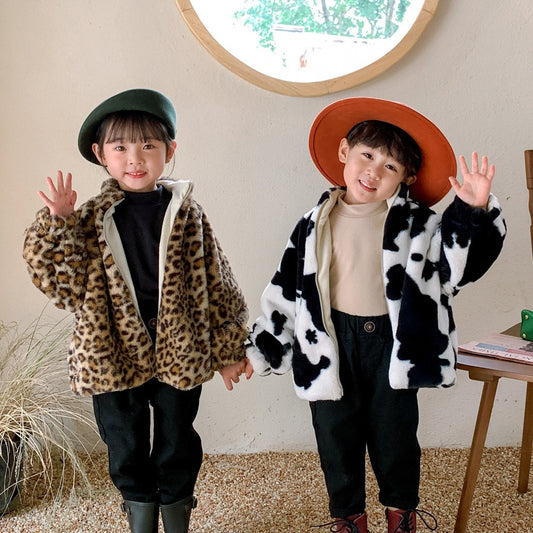 Autumn And Winter Children Coat Korean Fashion Baby Fashion