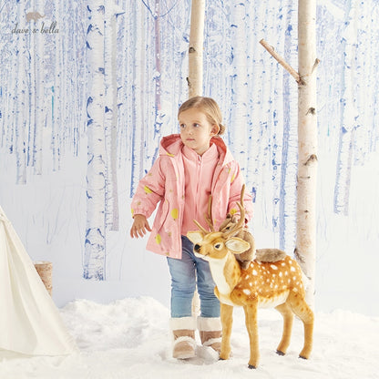 Winter Baby Unisex Fashion Cartoon Hooded Coat Children