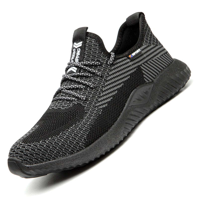Work Safety Shoes Men Ankle Boots Shoe Man Work Summer Breathable