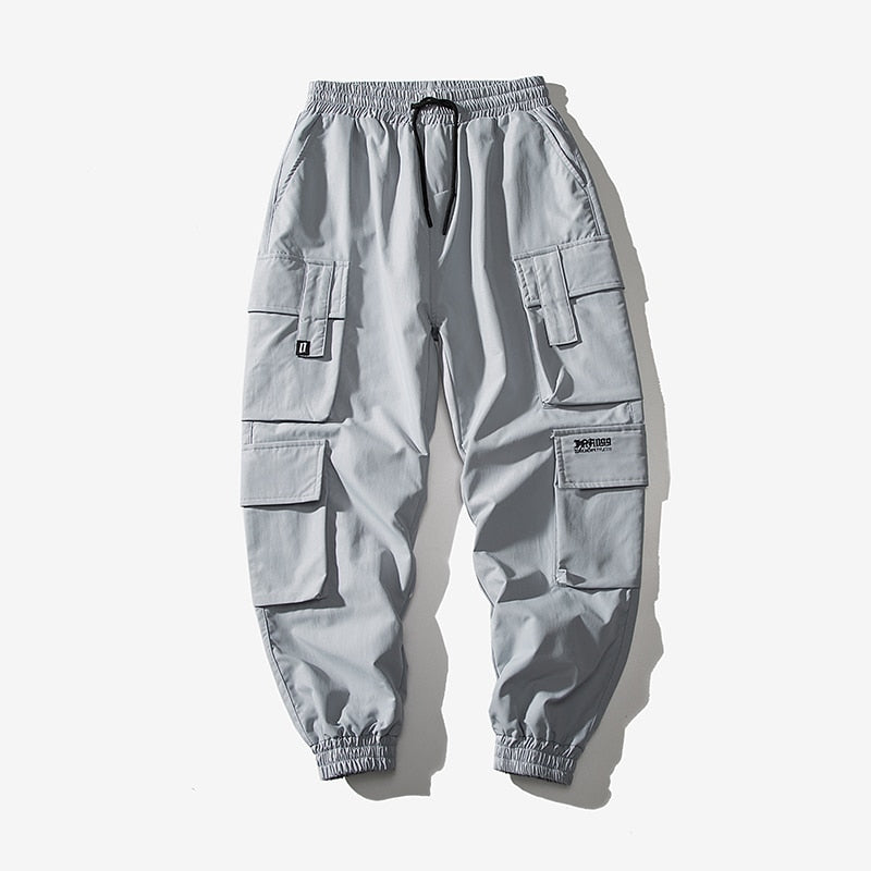 Streetwear Mens Hip Hop Jogging Pants Casual Men Trousers Big Size Loose