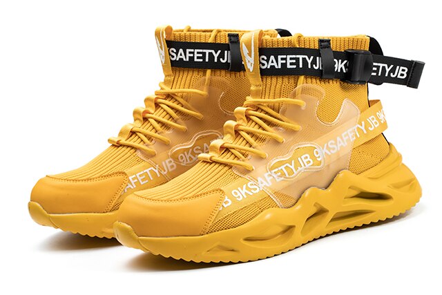 Work Safety Shoes Indestructible Puncture-Proof Work Boots