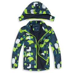 Spring Autumn Child Kid Clothe Baby Boy Windproof Waterproof Jacket