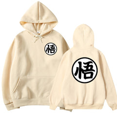 Newest Japanese Anime Hoodie Cosplay Saiyan Son harajuku Goku Pocket