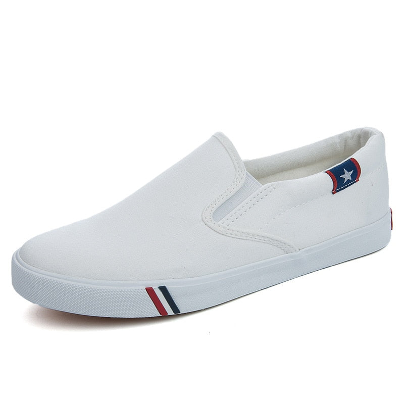 Mens Shoes Casual Canvas Spring Summer Slip-on Unisex Man Fashion Sneakers