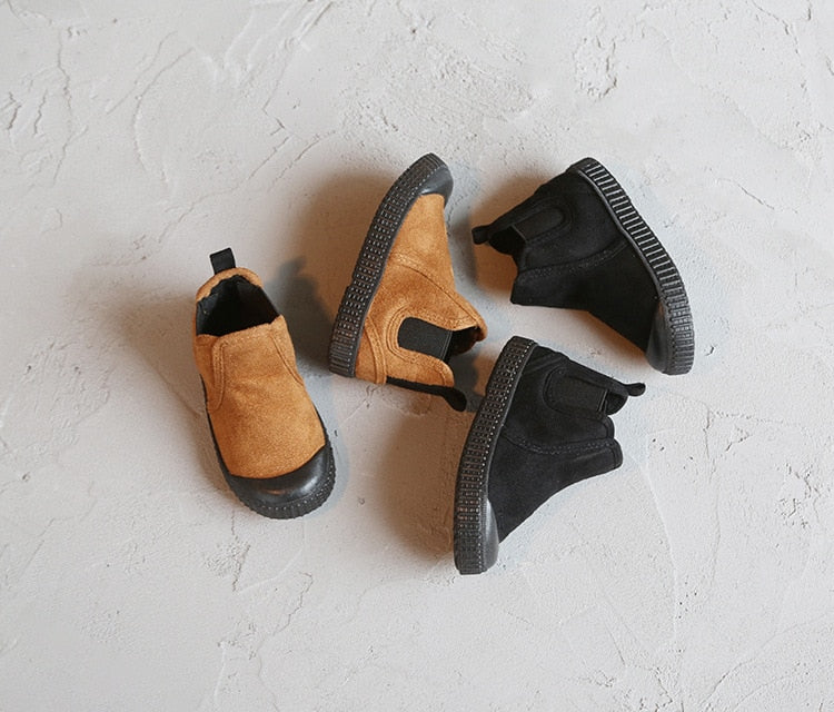 Winter Girl Short Boot Children Outdoor Ankle Boots Anti Slippery Kids