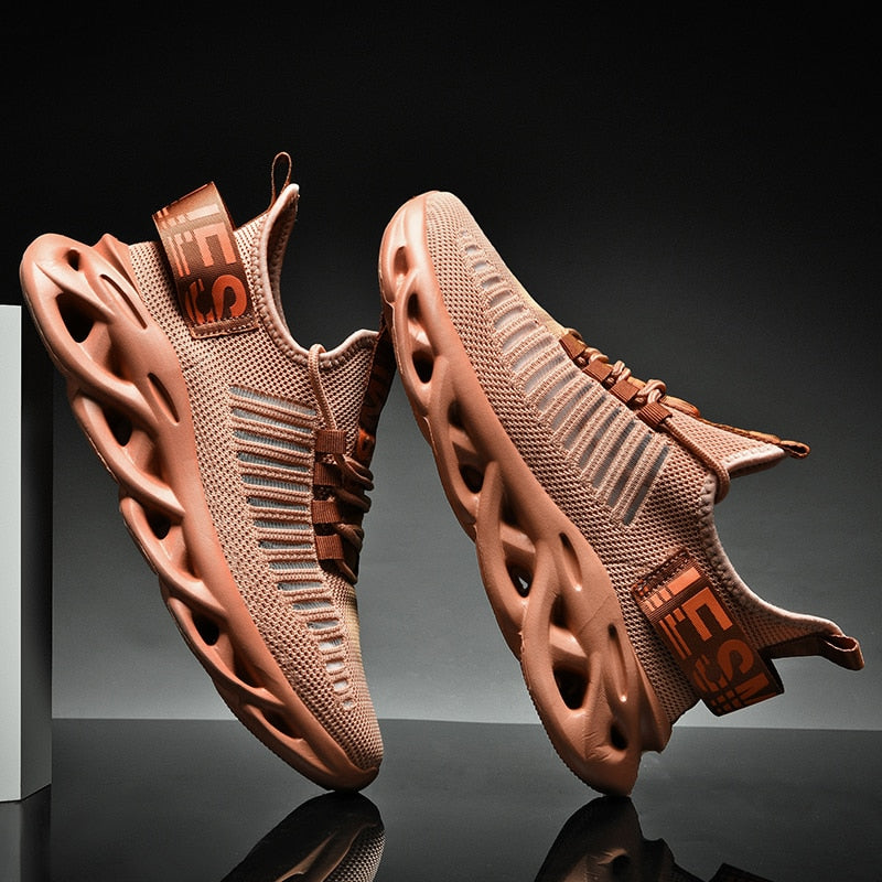 Men Sneakers Autumn Platform Men Casual Shoes Lace-Up Breathable