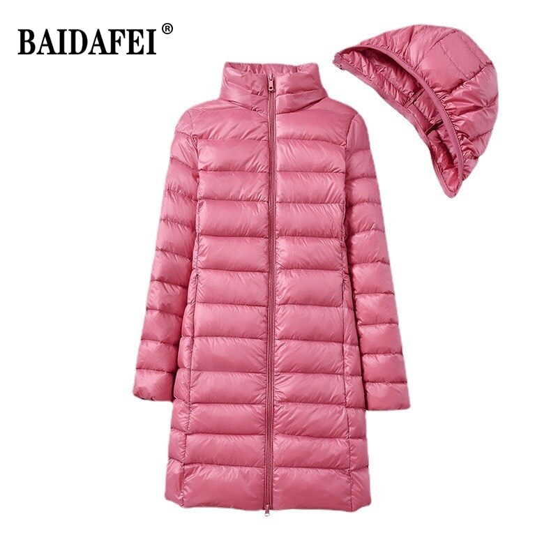 Women's Lightweight Water-Resistant Packable Puffer Coat