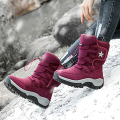 Snow Boots Men Waterproof Mens Winter Boots With Fur Winter Shoes