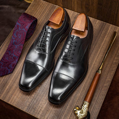 High Quality Luxury Oxford Shoes Genuine Leather Men