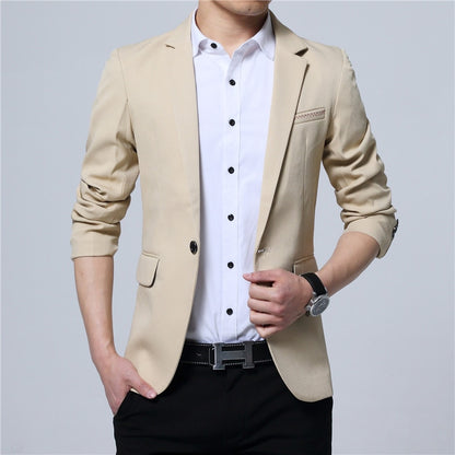 Men Blazer Fashion Slim casual blazer for Men Brand Mens suit Designer jacket