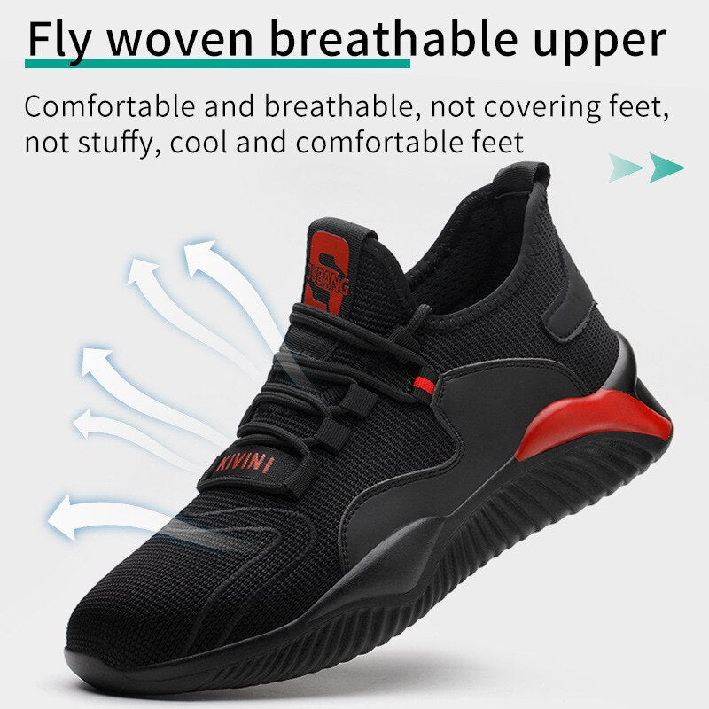 Men's Steel Toe Cap Protective Work Shoes Outdoor