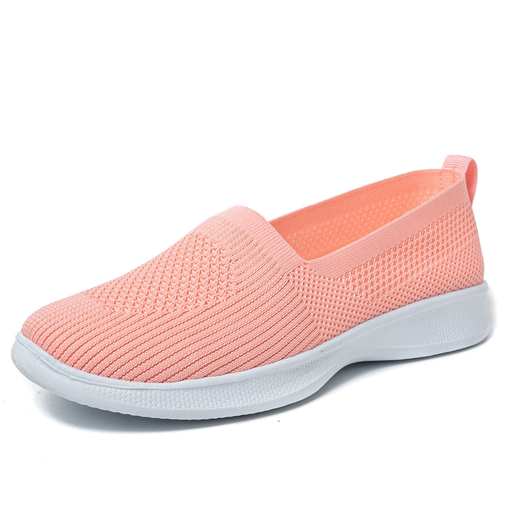 Women Shoes Knitting Sock Women's Sneakers Slip On Shoes