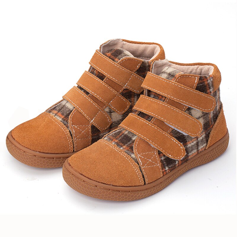 Leopard boots kids shoes for girl ankle shoes soft bottom leather boot