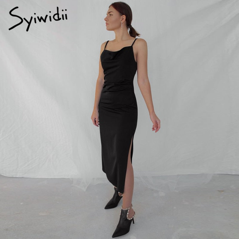 Women Elegant Party Dress for Evening Red