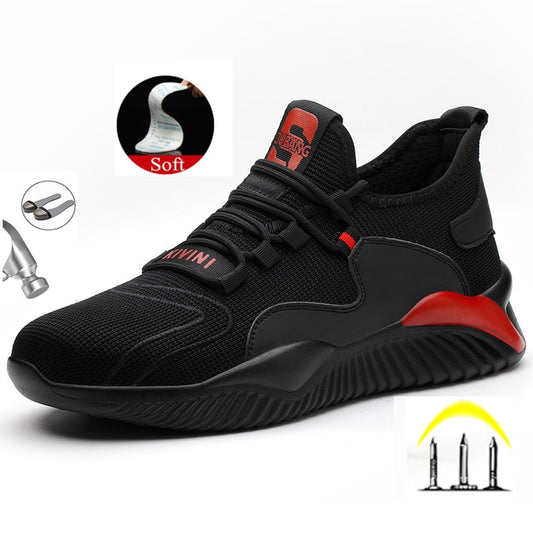 Men's Steel Toe Cap Protective Work Shoes Outdoor