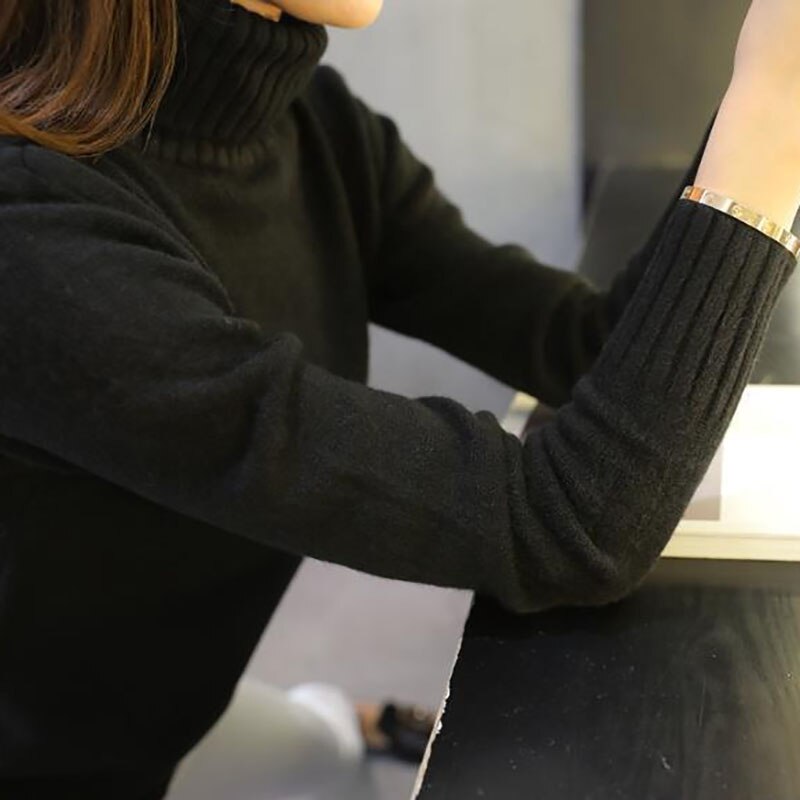 Women's Sweater Turtleneck Trending Sweater Fashion Top