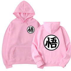 Japanese Anime Hoodie Cosplay Saiyan Son harajuku Goku Pocket