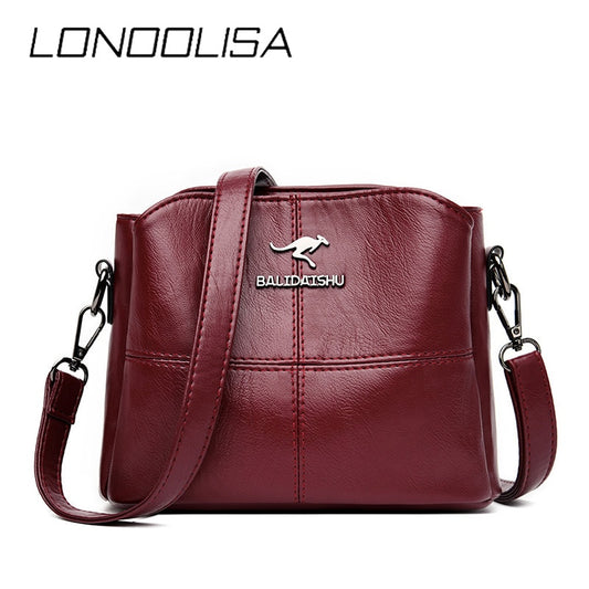 High Quality Soft PU Leather Shoulder Crossbody Bags for Women