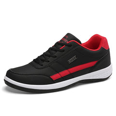 Leather Men Shoes Sneakers Trend Casual Shoe Italian Breathable Leisure Male Sneakers