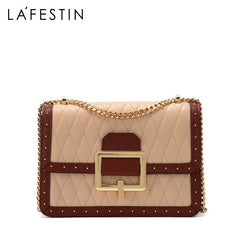 Shoulder Fashion Messenger Square Bag Luxury Leather Handbag