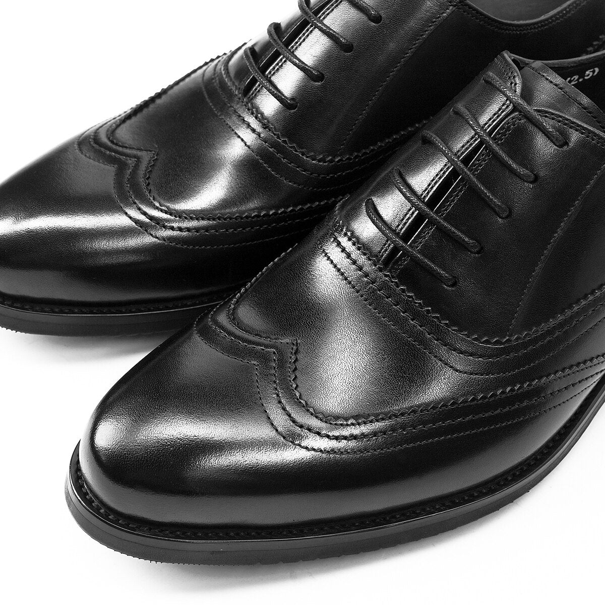 Luxury Handmade Oxfords High Quality Men Shoes Genuine Leather