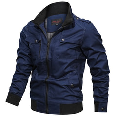 Spring Autumn Jacket Men Fashion Slim Bomber Windbreaker Jackets Coat