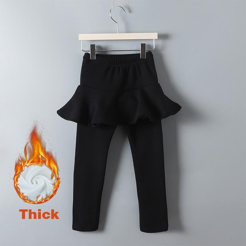 Pure Color Girls Pants Kids Leggings Children Clothing Autumn Cotton