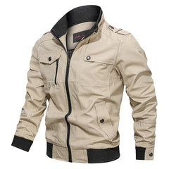 Spring Autumn Jacket Men Fashion Slim Bomber Windbreaker Jackets Coat