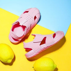 Children's sandals fashion airplane shoes summer baby beach shoes