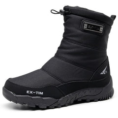 Fashion Snow Boots Men waterproof winter men‘s boots plush