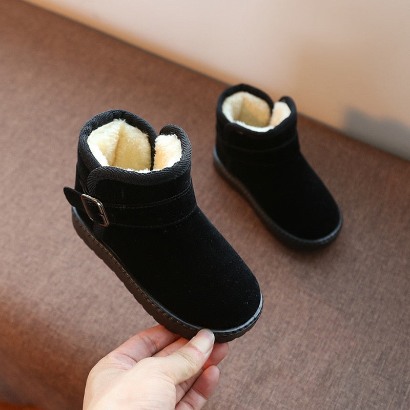 Mumoresip Girls Boots Boys Boots Kids Boots Children Winter Snow Boots