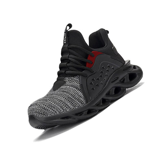 Work Safety Shoes Men Safety Boots Anti-smash Work Shoes With Steel