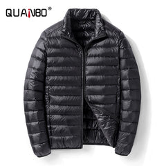 Men Lightweight Packable Down Jacket Breathable Puffy Coat