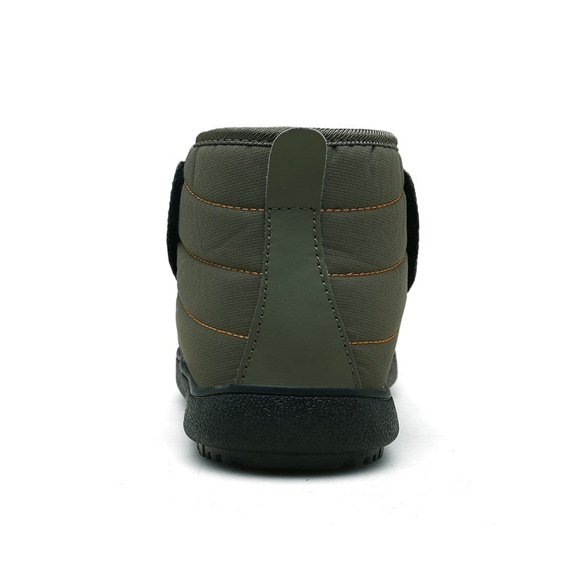 Winter Men Snow Boots Long Plush Outdoor Men Sneakers Warm