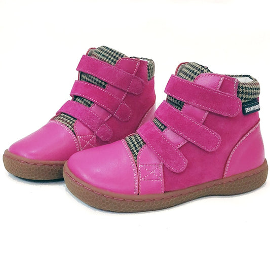 PEKNY BOSA boots barefoot shoes kids genuine leather boy shoes Girls' boots