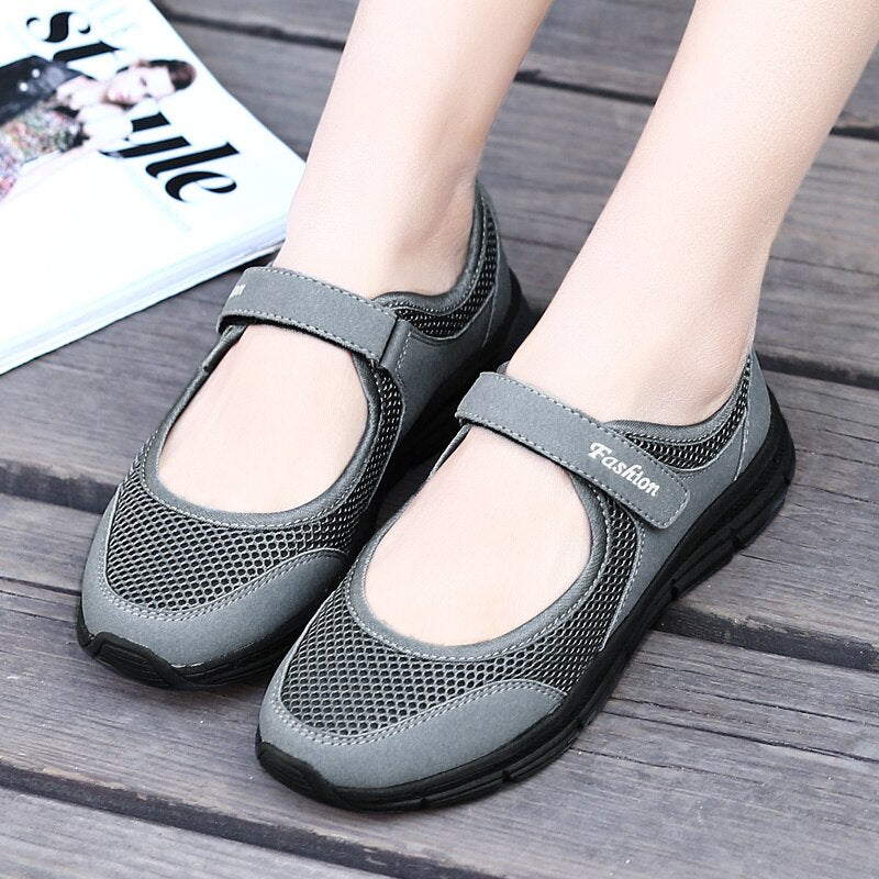Women Casual Shoes Soft Portable Sneakers Walking Flat Shoes
