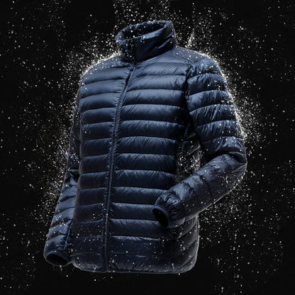 Men's Lightweight Water-Resistant Packable Puffer Jacket