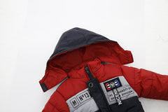 Winter Boys Fashion Children Down Jacket Hooded Long Thicken Outerwear