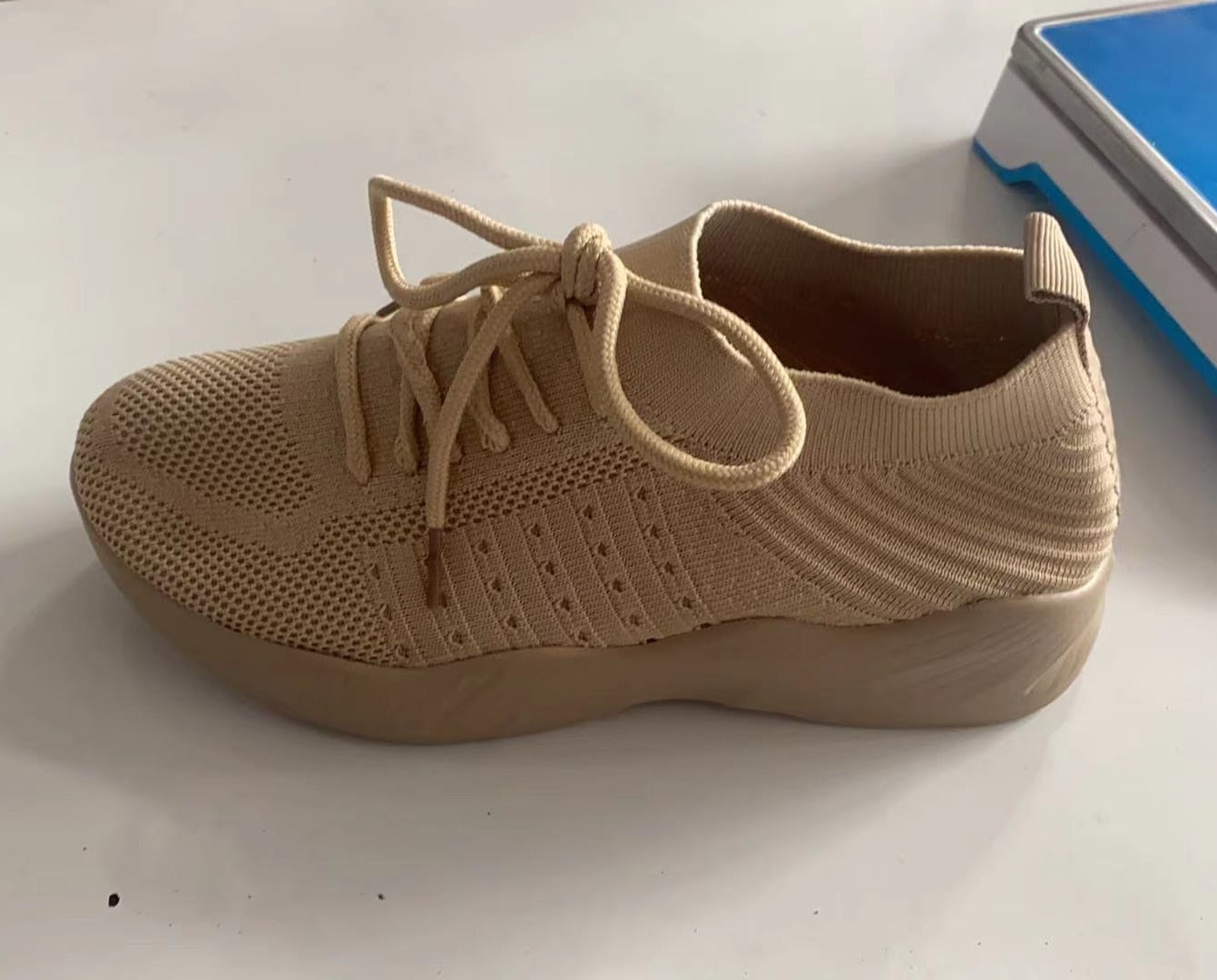 Women's Sneakers Breathable Knitted Casual Women Socks Shoes