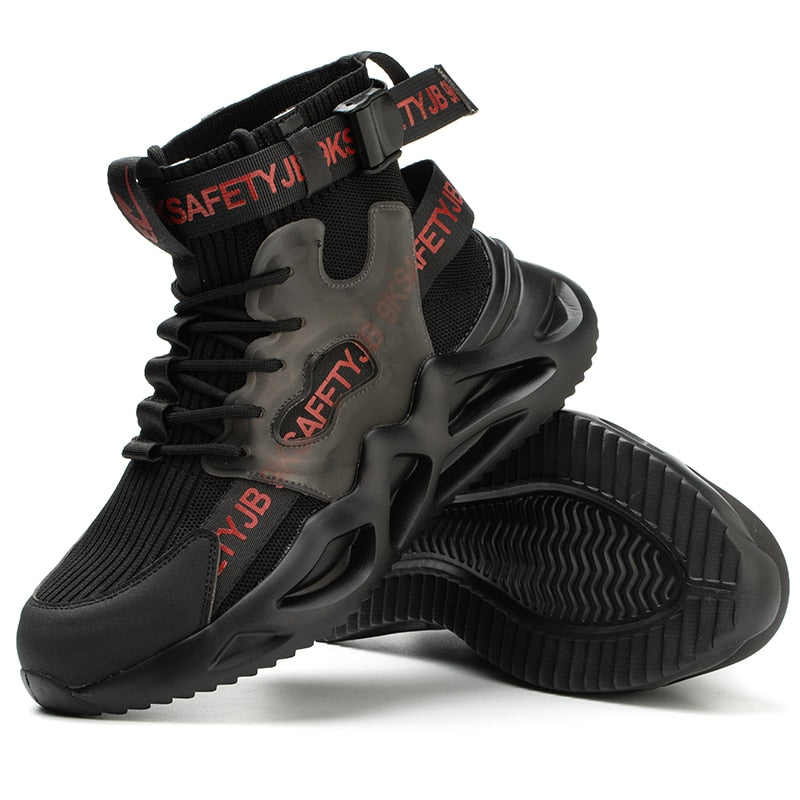 Work Safety Shoes Indestructible Puncture-Proof Work Boots